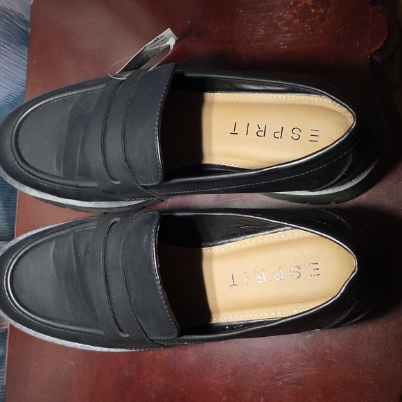 ESprit Chunky Loafers Womens Size 7.5 - Picture 4 of 6